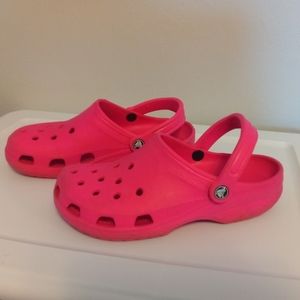 Pink Crocs Clogs Shoes CNAs, Nurses for Comfort